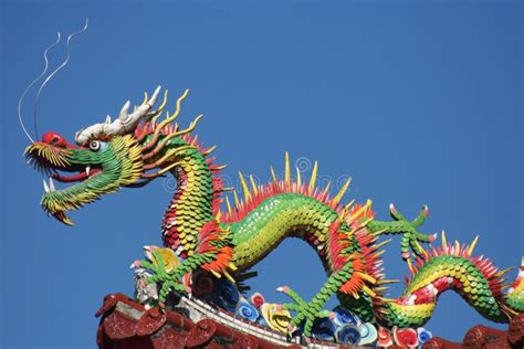 Chinese Dragons Stock Image Image Of Temple Zodiac Taiwan 5198955