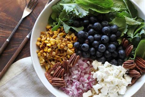 Blueberry Corn Quinoa Salad Livebest
