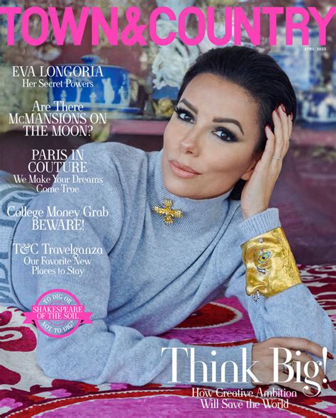 Eva Longoria Covers Town And Countrys April 2023 Issue Tom Lorenzo