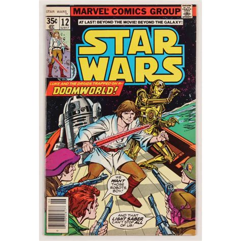 1978 Star Wars Issue 12 Marvel Comic Book Pristine Auction