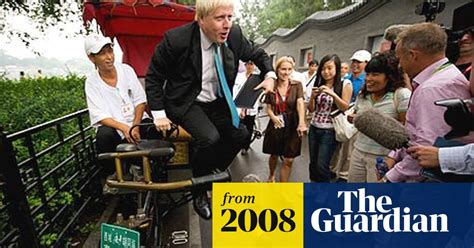 Beijing Wont Beat London Says Johnson Olympics 2008 The Guardian
