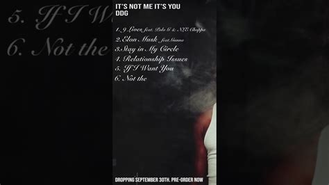 Ddg Its Not Me Its You Tracklist Reveal Youtube