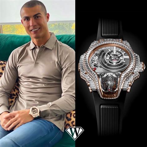 Cristiano Ronaldos Watch Has 761 Diamonds On The Dial And Only 6 In