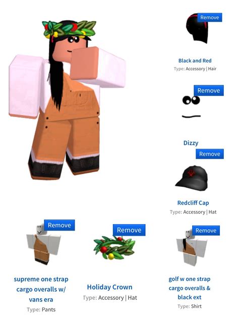 Find all roblox free hair items here. Overalls with black hair for girls #Robloxoutfits | Roblox ...