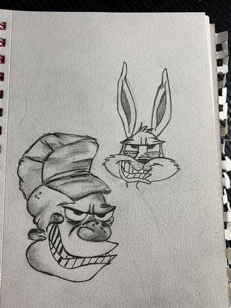 Looney Tunes In The Ren And Stimpy Universe Bugs And Elmer Fud Scrolller