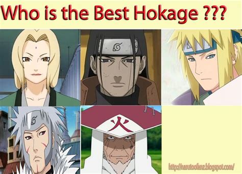 Who Is The Best Hokage Naruto Best Naruto Shippuden