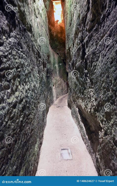 Jerusalem The Western Wall Tunnels Stock Image Image Of Jerusalem