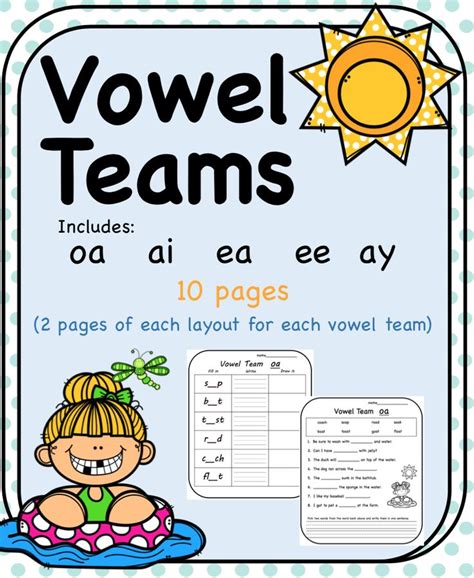 List Of Vowel Teams