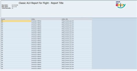 Tutorials For Sap Abap Alv Report With Header And Logo