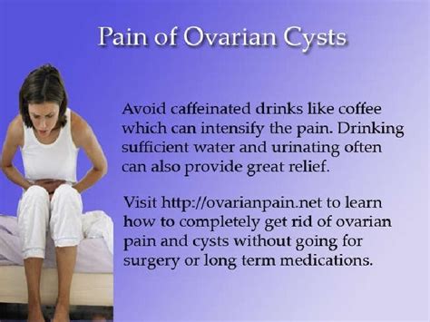 Pain Of Ovarian Cysts