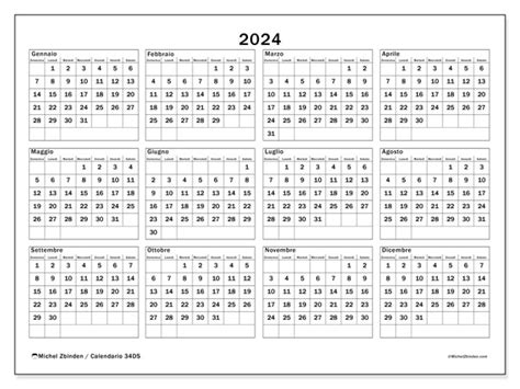 Calendario Gennaio 2024 34 Michel Zbinden It