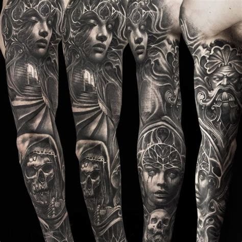 Gothic Tattoos That Take After Medieval Art And Architecture Gothic