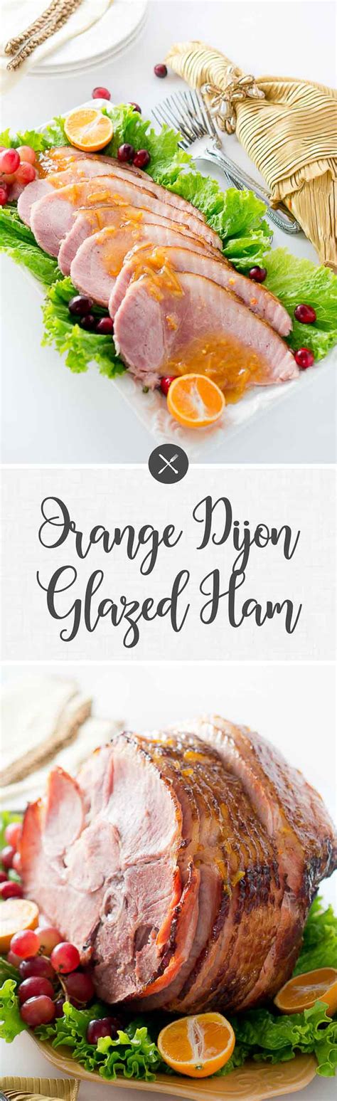 Orange Dijon Glazed Ham Delicious Meets Healthy