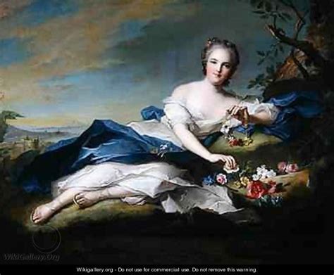 Portrait Of Henriette De France 1742 Jean Marc Nattier Wikigallery