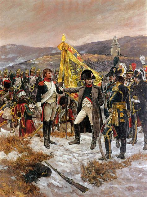 Napoleon I Awarding The Legion Dhonneur To A Dragoon For The Capture
