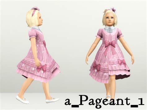 Mod The Sims Born To Perform A Kids Pageant Pose Pack