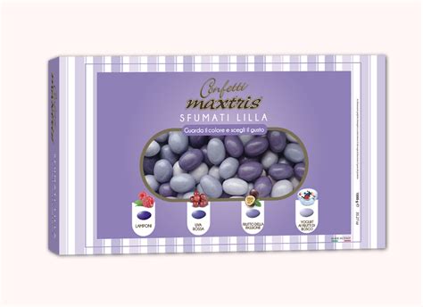 4 Shades Of Purple Sugared Almonds 1Kg Sugared Almond Boutique