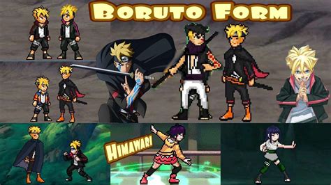 All Boruto Forms Naruto Shippuden Storm 4 Road To Boruto Mugen Youtube