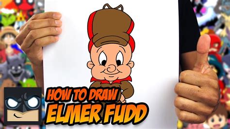 Learn How To Draw Elmer Fudd From Looney Tunes Looney Tunes Step By