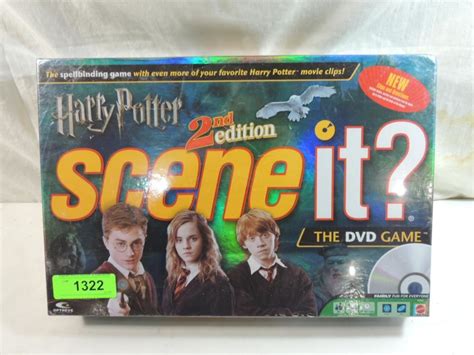 Scene It Harry Potter Dvd Game 2nd Edition