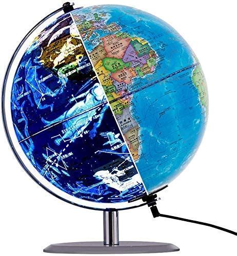 Buy Illuminated Spinning World Globe3 In 1 Interactive Educational