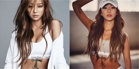 Hyorin Opens Up About Suffering From Pediatric Cancer Using Tattoos To Cover Up The Scar Allkpop