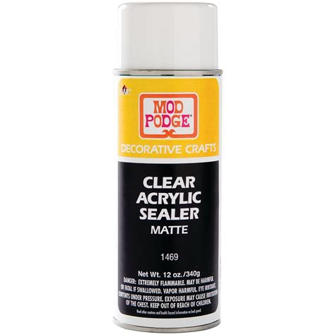 12oz Matte Clear Sealer Spray