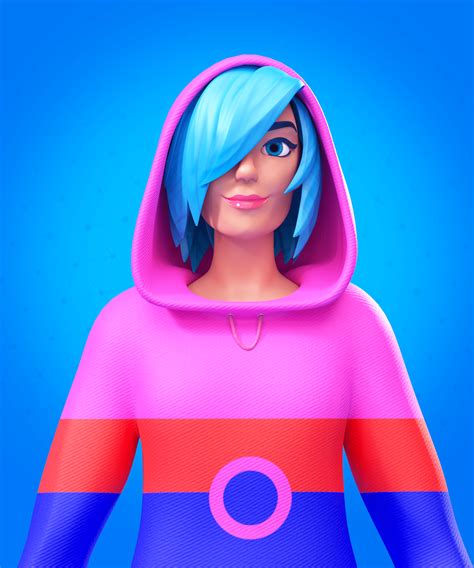 Íris Fortnite 3d Character Cartoon Fanart Behance