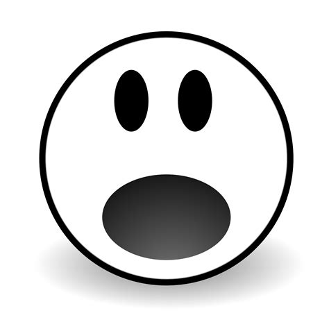 Angry Face Clipart Black And White Clipart Best