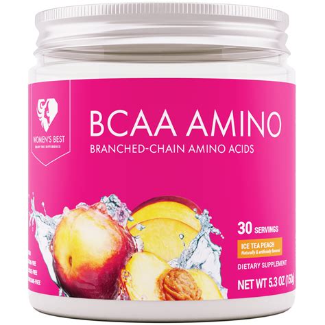 Womens Best Bcaa Amino Acids Powder Peach Ice Tea 150g 53 Oz