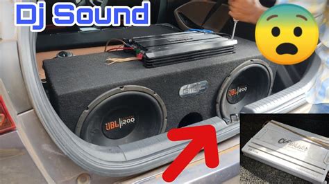 Car Music System Installation Jbl Pioneer Mono Amplifier