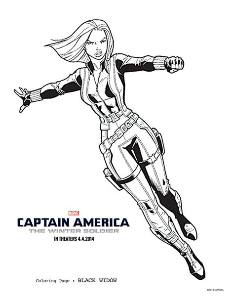 Use of our patriotic coloring pages: The winter soldier coloring pages download and print for free