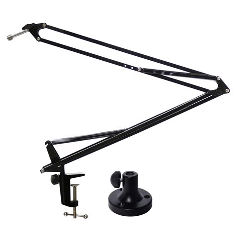 Lyxpro Dkr 1 Microphone Arm Stand Mount Adjustable Mic Boom Stand