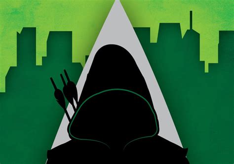 Arrow Green Arrow Tv Show Poster Minimalist Fan Art Etsy