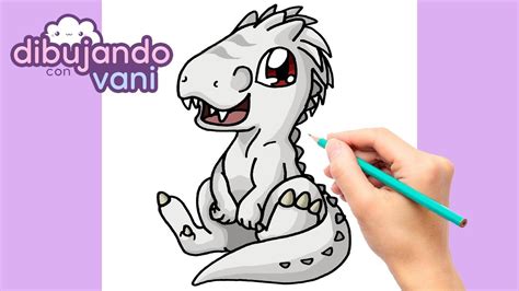 Como Dibujar Dinosaurio Indominus Rex Paso A Paso Dibujos Para