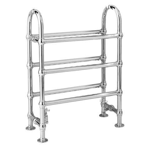 Taylor And Moore Traditional Chrome Freestanding Towel Rail H778 X