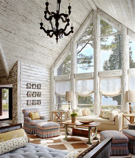 Cottages Cabins And Cozy Winter Homes Interiors By Jacquin