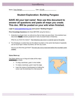Found mid ocean ridges and trenches. Student Exploration Sheet: Growing Plants