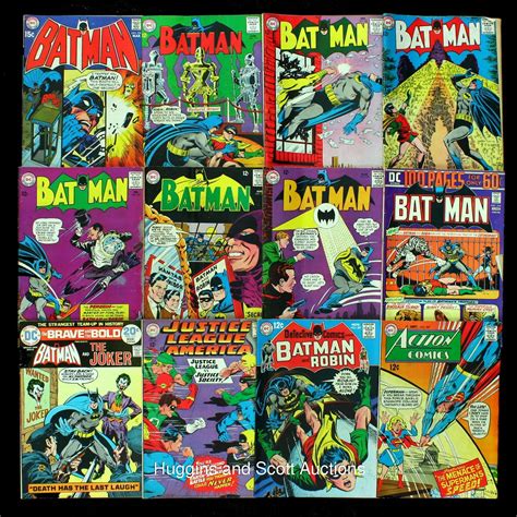 33 Vintage Batman Comic Books With 21 12 Cent Issues