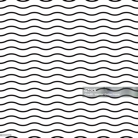 seamless wavy line pattern stock illustration download image now squiggle wave pattern