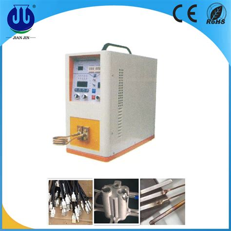 Steel Wire Brazing Ultrahigh Frequency Induction Heating Machine 15kw