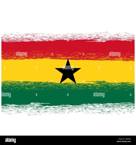 Flag Of Ghana Stock Vector Image Art Alamy