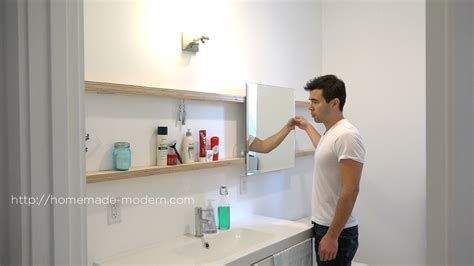 You can download the 3d printable standoff from thingiverse here. HomeMade Modern EP94 DIY Sliding Bathroom Mirror