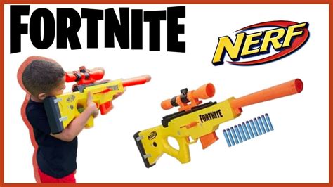 New Nerf Fortnite Basr L Blaster Unboxing Nerfguns Youtube