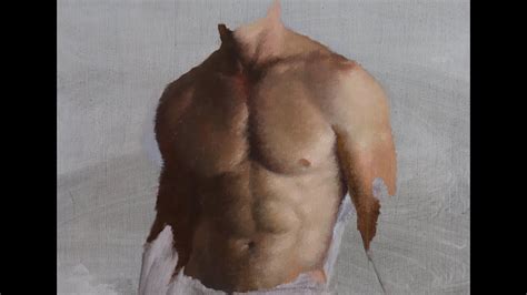 Figure Painting Time Lapse Torso Study From Life Oil Painting Youtube