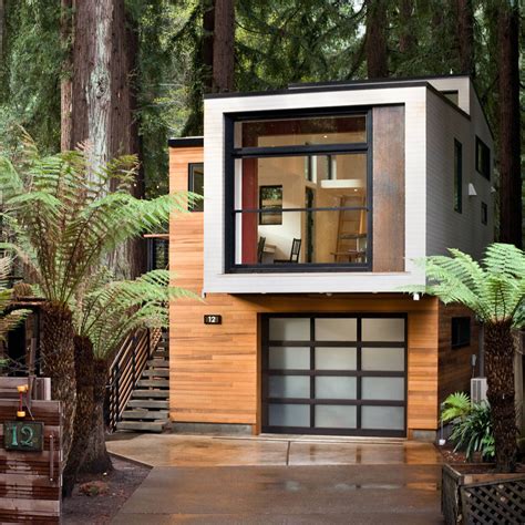 Custom Modern Small House In The Forest California2 Idesignarch