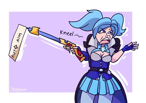 Evie With Lians Rifle Paladins By Stephenc94 On Deviantart