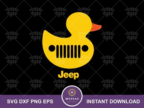 Funny Jeep Duck Duck Jeep Svg Clipart Vectorency