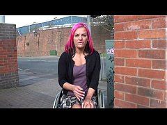 Wheelchair Bound Leah Caprice In Uk Flashing And Outdoor Nudity Xxx