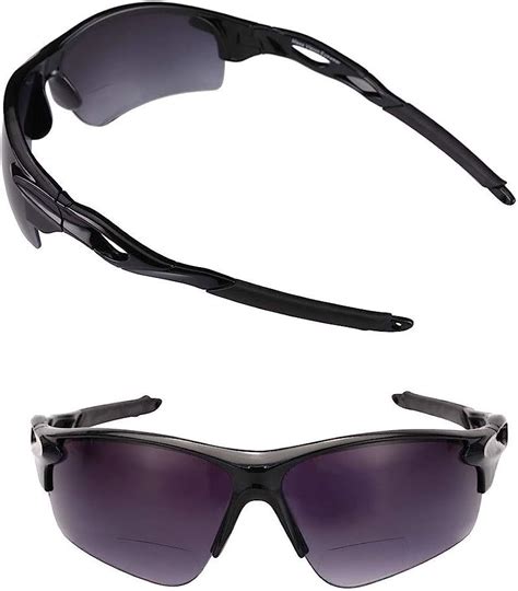 The Athlete 2 Pair Of Precision Sport Wrap Bifocal Sunglasses Reading Sunglasses For Men And